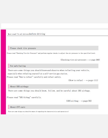 subaru stella 2021- 2022 owners manual in english